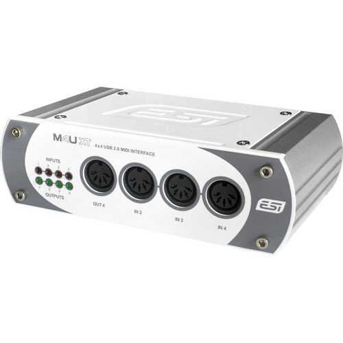 ESI M4U XT 4-Input / 4-Output USB MIDI Interface