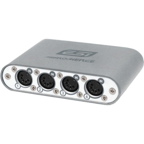 ESI mikroMERGE Compact 4-Input/1-Output MIDI Merger
