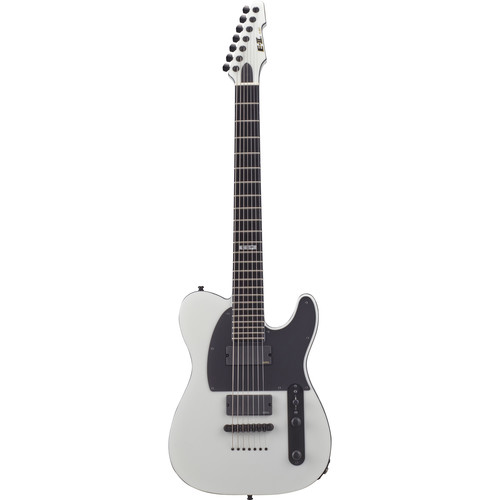 ESP E-II T-B7 7-String Baritone Electric Guitar (Snow White)