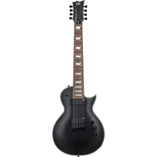 ESP LTD EC-258 8-String Electric Guitar (Black Satin)