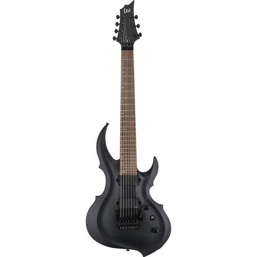 ESP LTD FRX-407 Seven-String Electric Guitar (Black Satin)