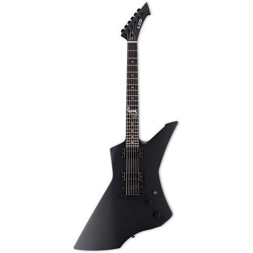 ESP LTD Snakebyte James Hetfield Signature Series Electric Guitar (Black Satin)