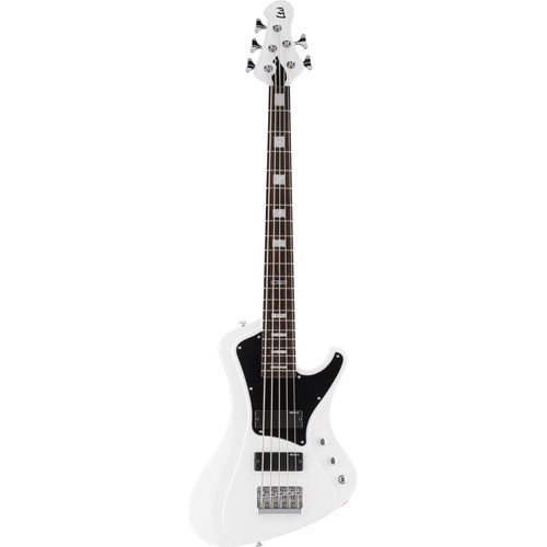 ESP LTD Stream-205 5-String Electric Bass (Snow White)