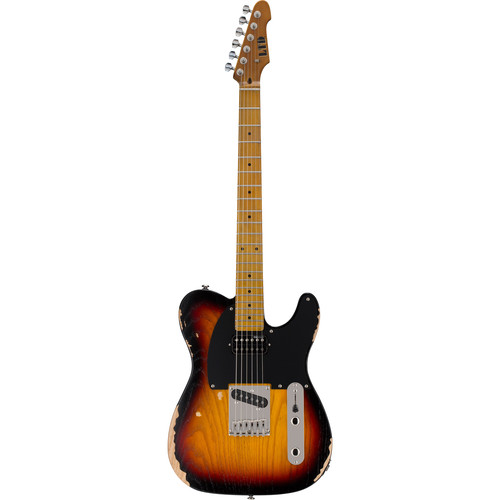 ESP LTD TE-254 Electric Guitar (Distressed 3-Tone Burst)