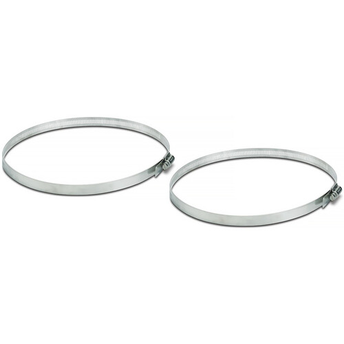 EtherWAN Mast Clamps for EasyPoE Box Pole Mounting (2 to 5", Set of 2)