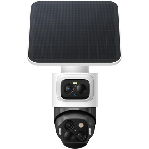 eufy Security eufyCam S4 Solar-Powered Triple-Lens PTZ Camera with Night Vision