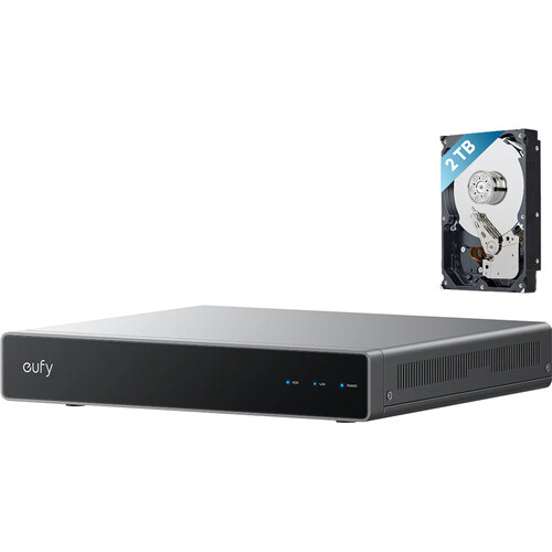 eufy Security S4 8-Channel NVR with 2TB HDD