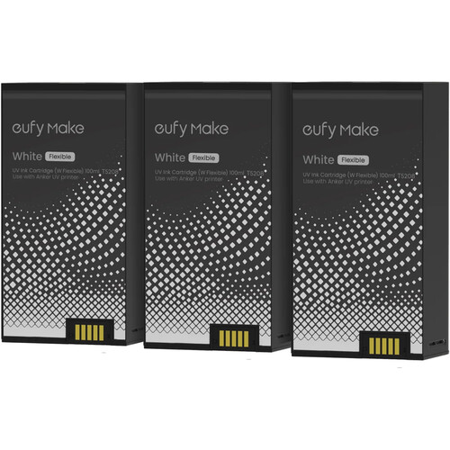 eufyMake Flexible White Ink Cartridge for E1 3D-Texture UV Printer