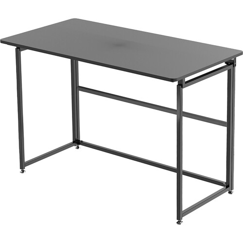 Eureka 43 Inch Folding Computer Desk-Black