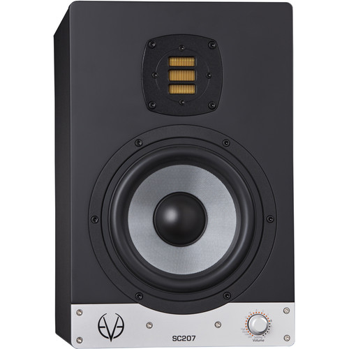 Eve Audio SC207 Active 2-Way 6.5" Nearfiled Studio Monitor (Silver / Black, Single)