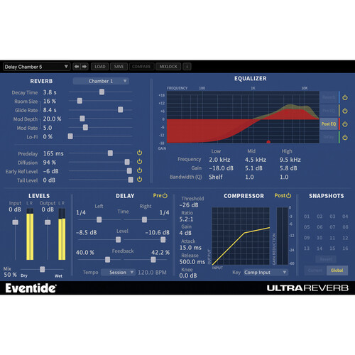 Eventide UltraReverb Plug-In Software (Download)