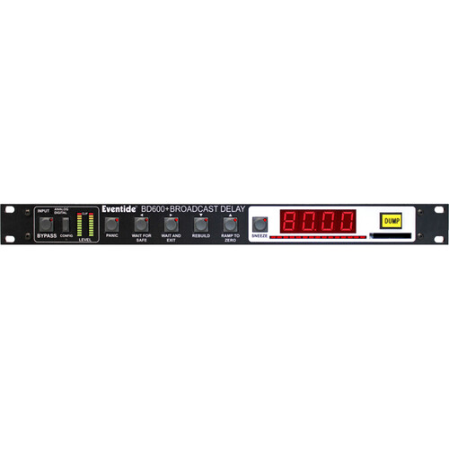 Eventide BD600E+ Broadcast Profanity Delay with Expanded Remote Capability