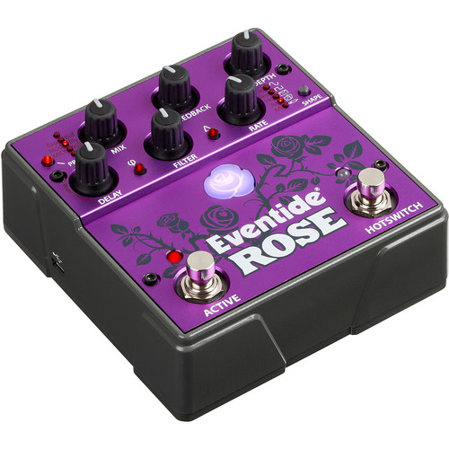 Eventide Rose Digital Delay Pedal with Analog Circuitry