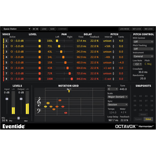 Eventide Octavox Harmonizer Plug-In (Download)