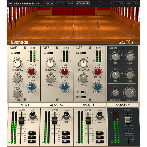 Eventide Tverb Visconti/Bowie-Inspired Triple Reverb
