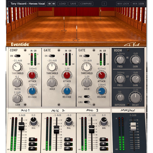 Eventide Tverb Multi-Mic Gated Reverb Plug-In (Download)
