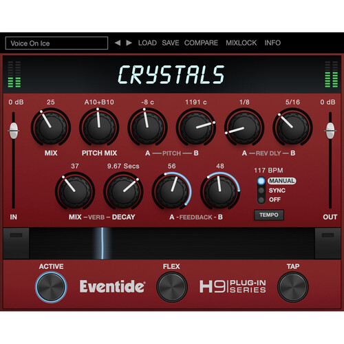 Eventide Crystals H9 Series Twin Reverse Pitch Shifters and Reverb Plug-In (Download)