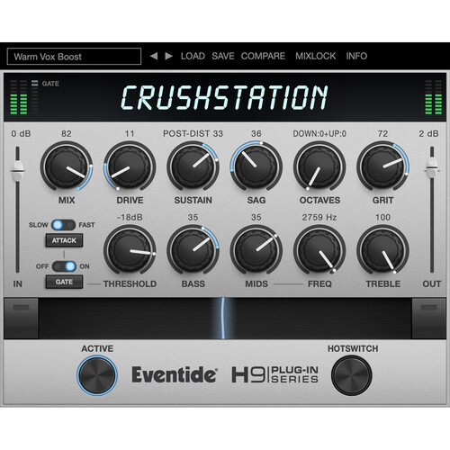 Eventide CrushStation H9 Series Overdrive/Distortion Plug-In (Download)