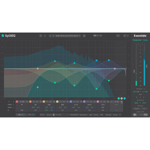 Eventide SplitEQ 8-Band Parametric Equalizer Plug-In (Download)