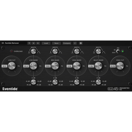 Eventide EQ45 Parametric EQ Plug-In