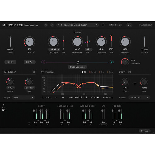 Eventide MicroPitch Immersive Spatial Audio FX Plug-In