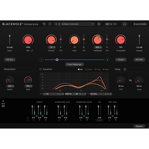 Eventide Blackhole Immersive Reverb FX Plug-In