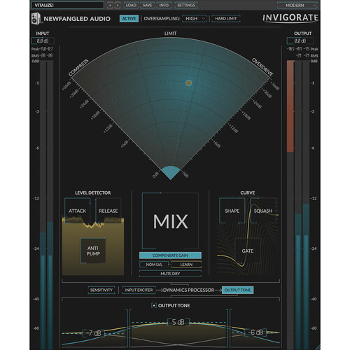 Eventide Invigorate Bus Compressor and Enhancer Plug-In