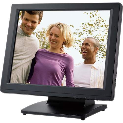 Eversun Technologies LP-15A36U 15" LCD POS Monitor with Abon Touchscreen (Black)