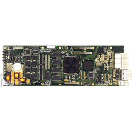 Evertz Microsystems VistaLINK Frame Controller Card with 3RU Rear Plate