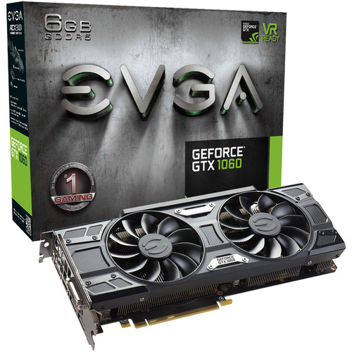 EVGA GeForce GTX 1060 GAMING ACX 3.0 Graphics Card