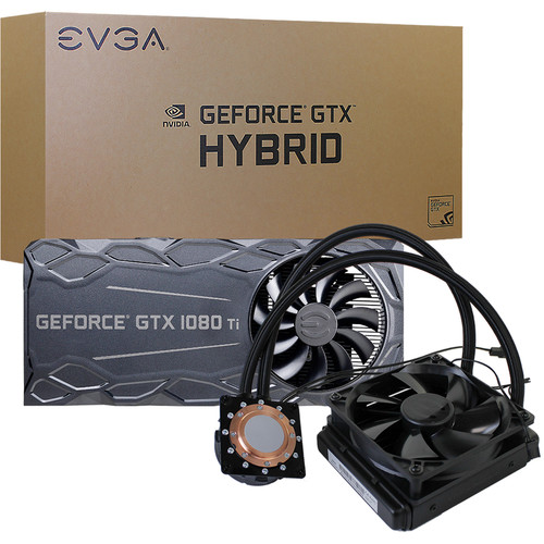 EVGA Hybrid Water Block Cooler for GTX 1080 Ti 400-HY-5698-B1