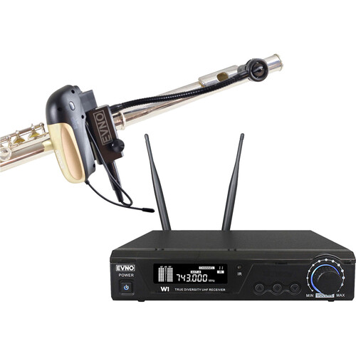 Evno Microphone Systems FLXC-W1 Wireless Flute Microphone System (902 to 928 MHz)