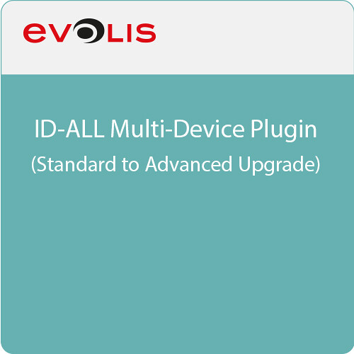 Evolis ID-ALL ID Card Design Software Multidevice Plugin (Standard to Advanced Upgrade)