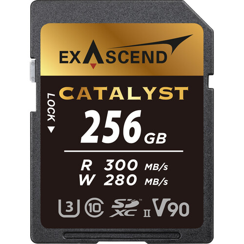 Exascend 256GB Catalyst UHS-II SDXC Memory Card