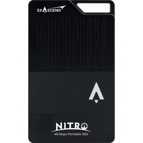 Exascend 2TB Nitro USB4 Portable SSD (Black)