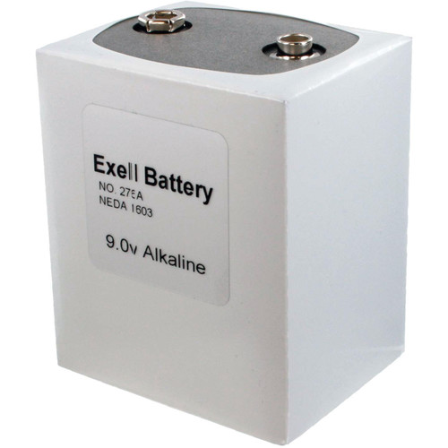 Exell Battery 276 9V Alkaline Battery (4800 mAh)