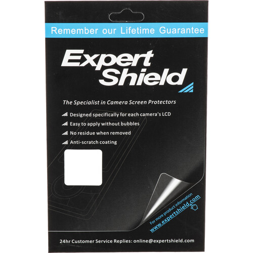 Expert Shield Crystal Clear Screen Protector & Top LCD Shield for Canon EOS R5