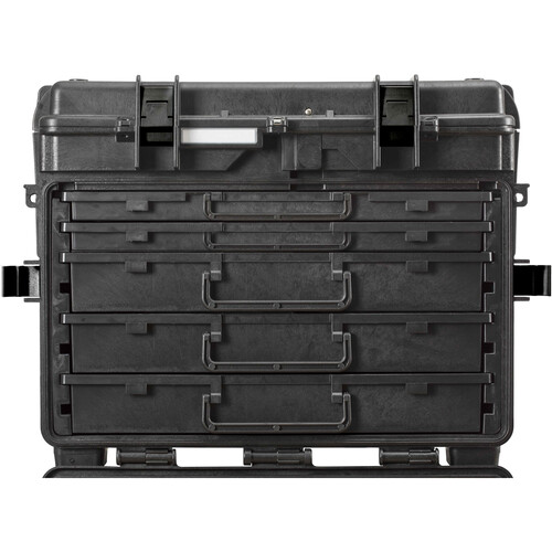 Explorer Cases 5140 Hard Wheeled Tool Chest with Two 30mm & Three 60mm Drawers (Black)