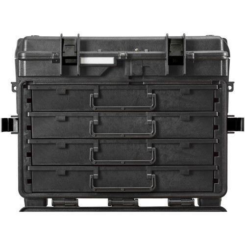 Explorer Cases 5140 Hard Wheeled Tool Chest with 4 Empty 60mm iDraw Drawers (Black)