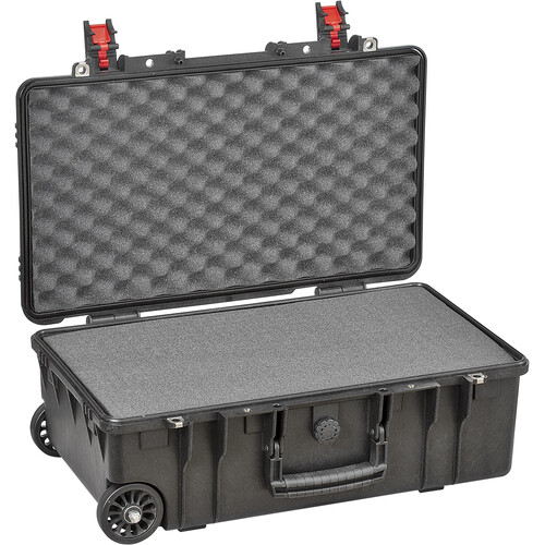 Explorer Cases 5218 Wheeled Hard Utility Case with Cubed Foam Insert (Black)