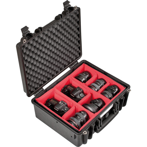 Explorer Cases 4419 Medium Hard Case with Divider Kit (Black)