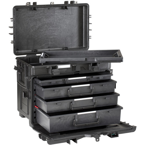Explorer Cases 5140BKT02 Waterproof 4-Drawer ECTC-5140BKT02 B&H