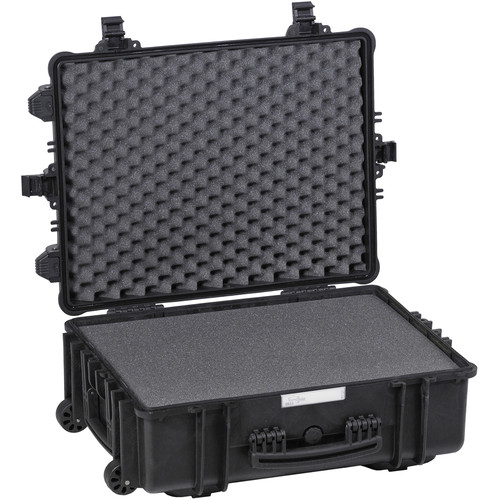 Explorer Cases Large Hard Case 5823 B with Foam & Wheels (Black)