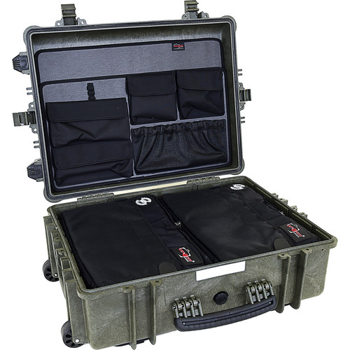 Explorer Cases 5823 Case with 2 x BAG-G and 2 x PANEL-58 (Olive)