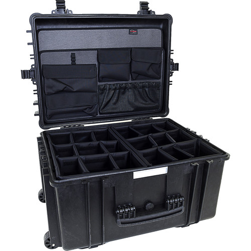 Explorer Cases 5833 Case with 2 x BAG-G and 2 x DIV-I with PANEL-58 (Black)
