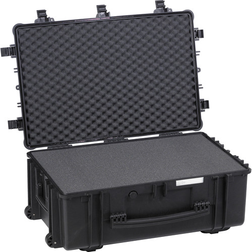 Explorer Cases Large Hard Case 7630 B with Foam & Wheels (Black)