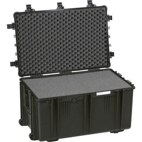 Explorer Cases Large Hard Case 7641 B with Foam & Wheels (Black)
