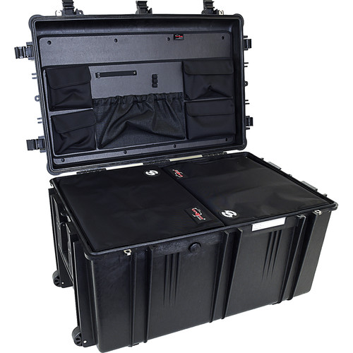 Explorer Cases 7641 Case with 2 DIV-Qs and Panel-76 (Black)