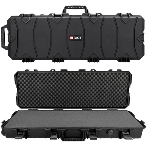 Eylar Intact Stacker Hard Shell Rifle Case with Foam (39", Black)