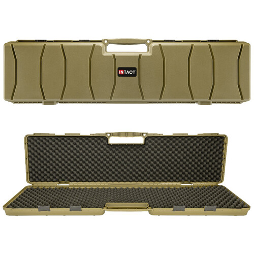 Eylar Intact Stacker Hard Shell Rifle Case with Foam (48", Green)